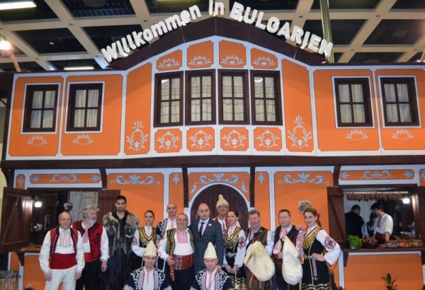 Заместник-министърът на земеделието и храните Васил Грудев откри българският щанд на най-голямото в света изложение за земеделие и храни &quot;Зелената седмица&quot; - 2016 в град Берлин. Снимка: МЗ