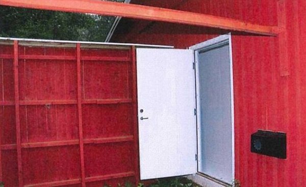 &nbsp;Бункерът.&nbsp;Снимка: Шведски полицейски власти