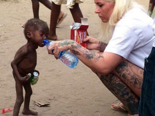 ... но преди е изглеждал така Снимка: Facebook/Anja Ringgren Loven