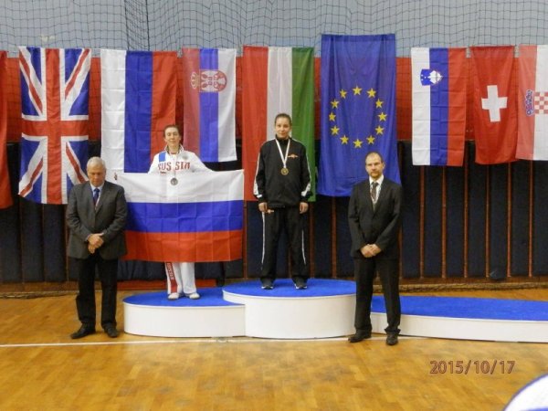 Петя е първата европейска шампионка по савате в България (Будапеща 2015). Снимка: ABC Fight Club
