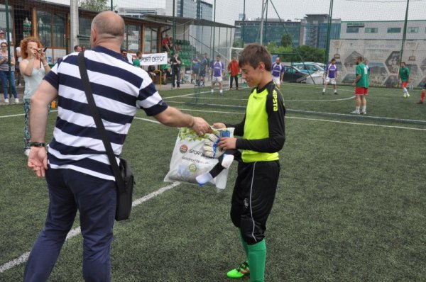 Кристиян Владимиров от ДАФ бе отличен за най-добър вратар. Снимка: Dnes.bg