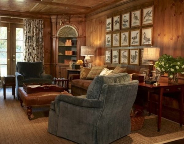 Уютът на класическия северен стил. Снимка: Larry Hooke Interior Design, houzz.com