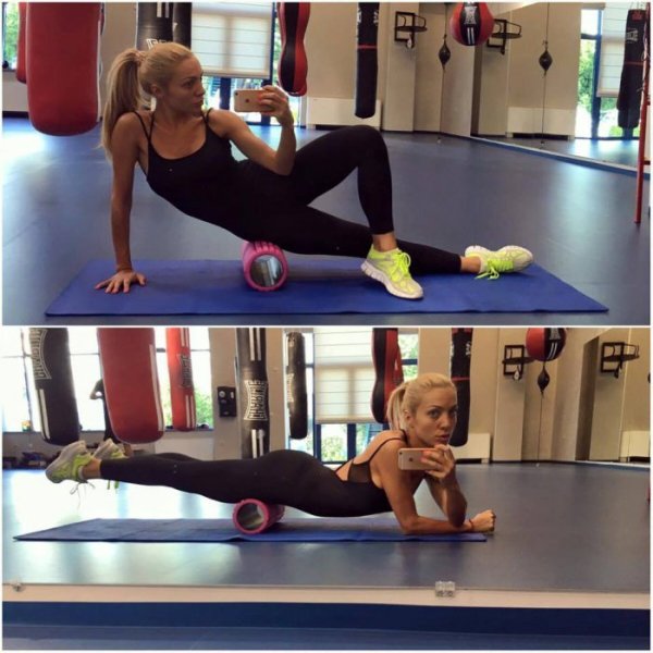 Златка Райкова ни показа тяло от фитнеса. Снимка: Facebook