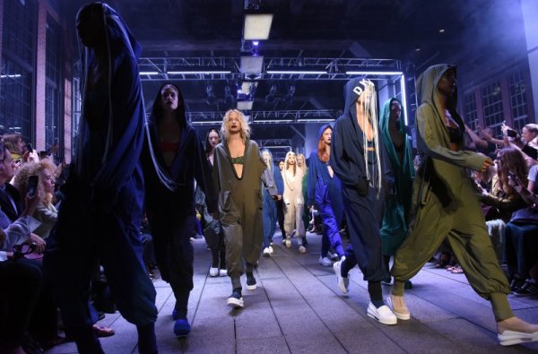 Част от ревюто на Donna Karan New York в Ню Йорк. Снимка: БТА