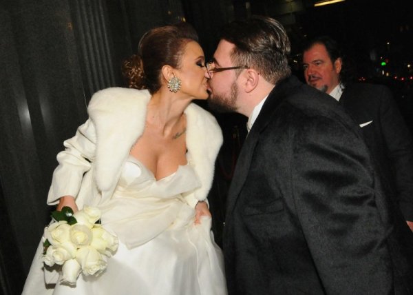 Сватбата на Мария и Християн Гущеров през януари 2015 г. Снимка: Булфото