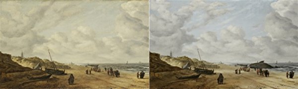 Scheveningen Sands е пример за цензура в края на 18-ти век. (Снимка: Wikipedia)
