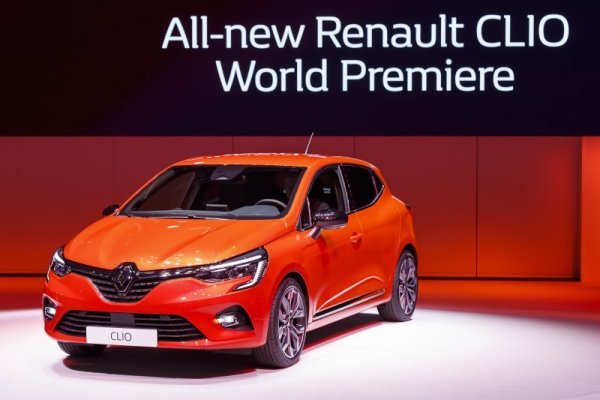 Новото Renault Clio бе представено по време на автоизложението в Женева. Снимка: БТА