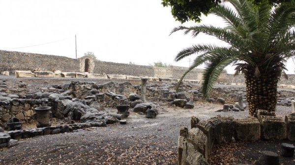 Разкопки в Капернаум. Снимка: Личен архев