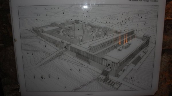 Макет на Храма. Снимка: Личен архив