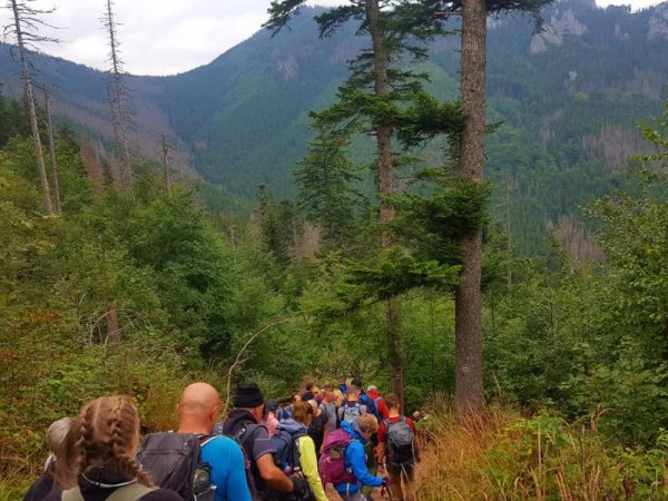 Пътеките са доста оживени на места. Снимка: Dnes.bg