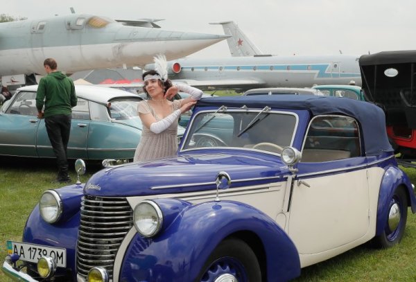 Още от ретро изложението в Киев. Снимка: БГНЕС