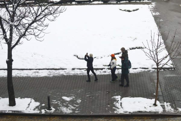 Снегът е предизвикателство, но и радост за столичани. Снимка: БГНЕС