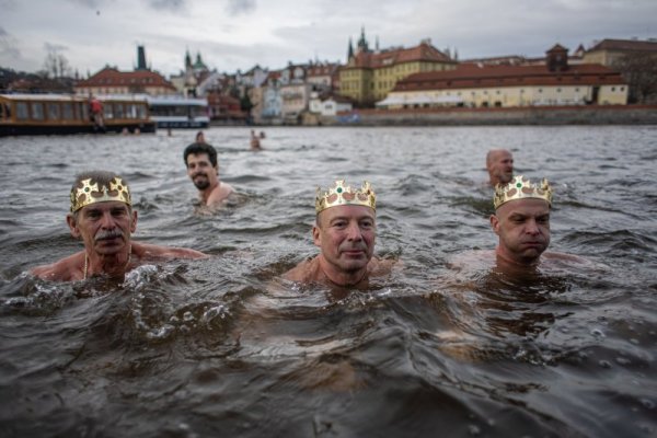Богоявление и в Прага. Снимка: БГНЕС