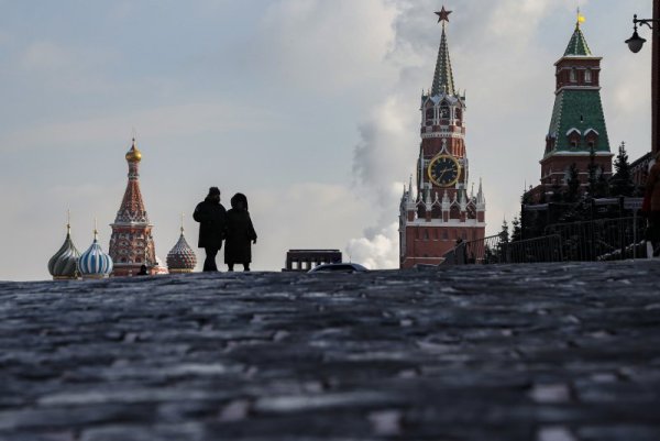 Утро на Червения площад в Москва. Снимка: БГНЕС