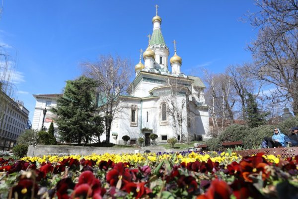 Още пролетни картини от столицата. Снимка: БГНЕС