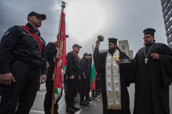 На Архангеловден полицията чества своя професионален празник. Снимка: Димитър Кьосемарлиев, Dnes.bg
