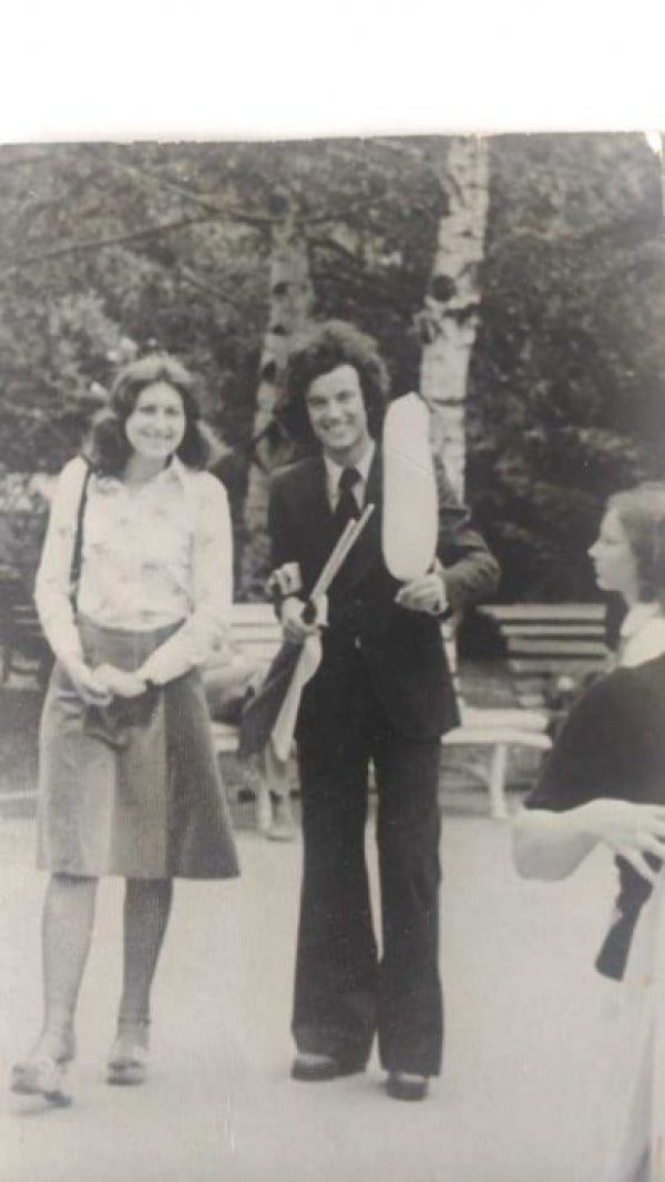 Като студент във ВТУ &quot;Свети Свети Кирил и Методий&quot;. Снимка: Личен архив