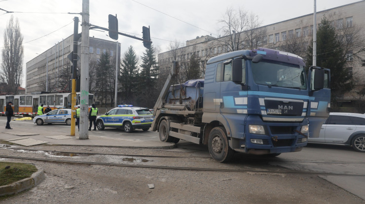 прегазен пешеходец